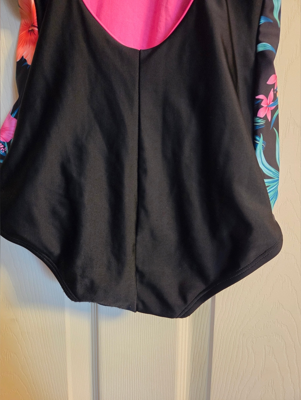 Gerry Girls' Botany Print Side 1-Piece Size 14 - Picture 6 of 12